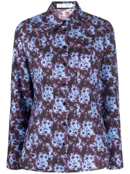 White Label Floral Print Button Up for rent on The Volte - image 1