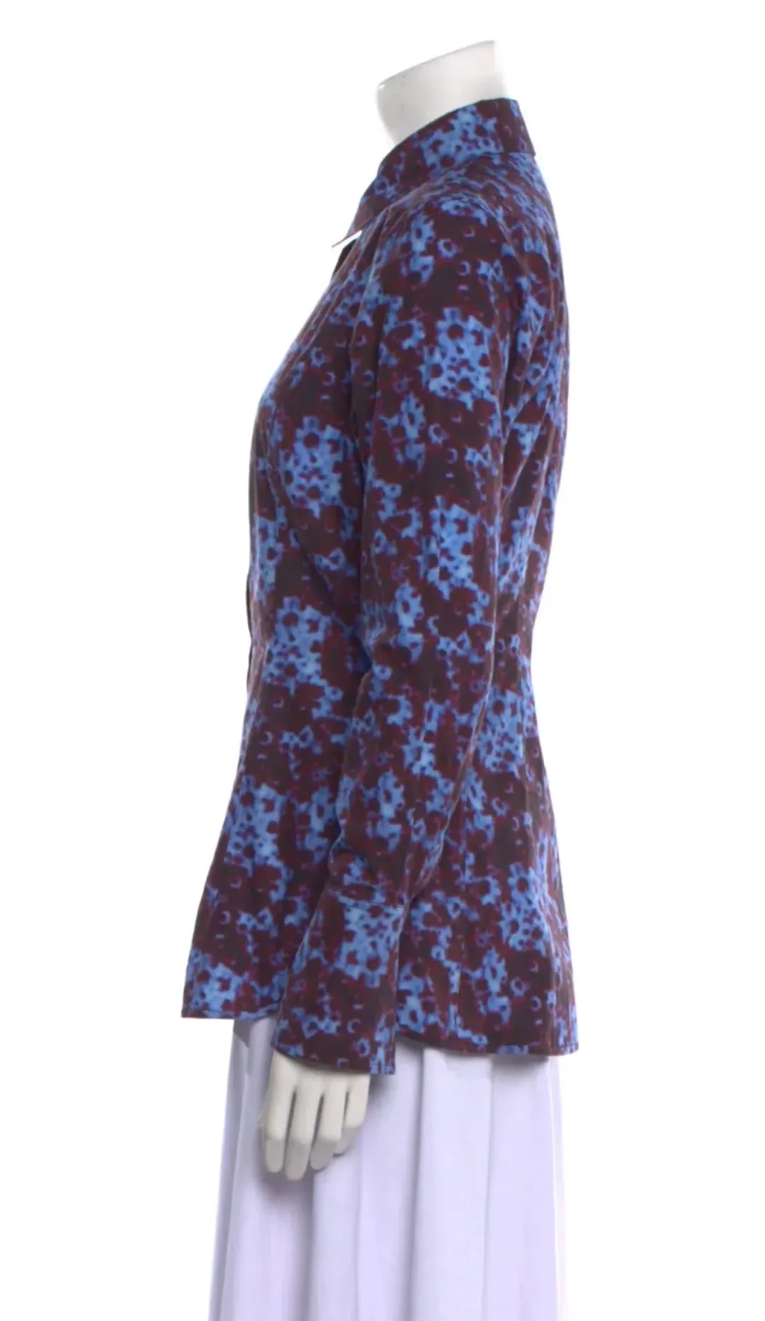 White Label Floral Print Button Up for rent on The Volte - main image