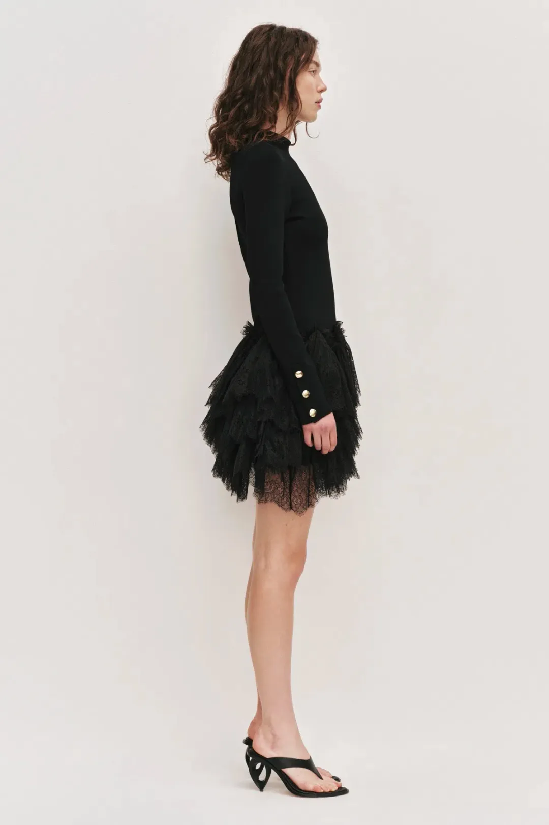 Aje Thalia Knit Mini Dress - size M for rent on The Volte - main image