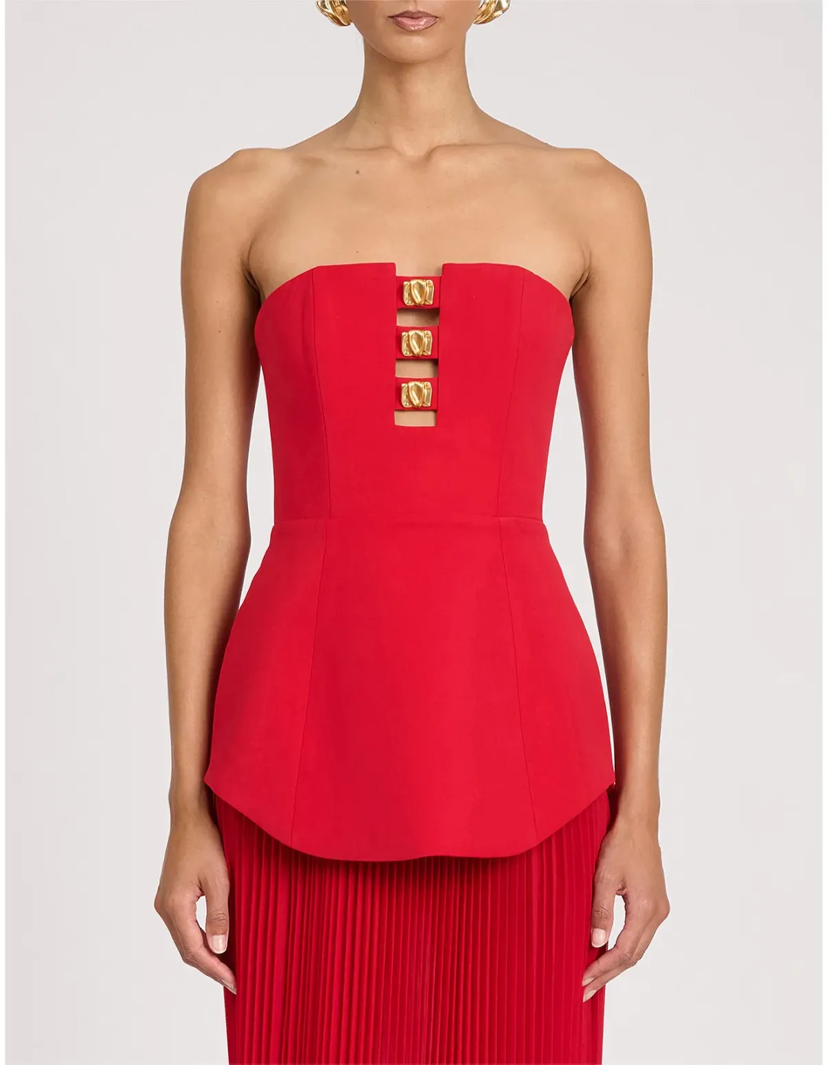 Eliya The Label Leo Dress Red Size 6 - Image 2
