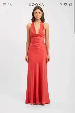 Palermo Cowl Maxi Dress for rent on The Volte - image 1