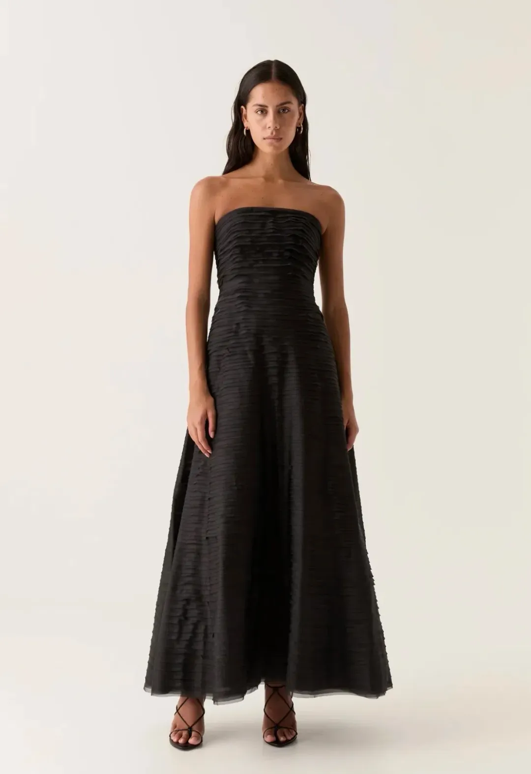 AJE - Soundscape Maxi Dress in Black Size 6 for rent on The Volte - main image
