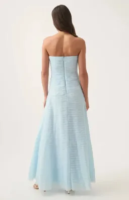 AJE- Soundscape Maxi Dress in Blue Size 10 for rent on The Volte - image 5