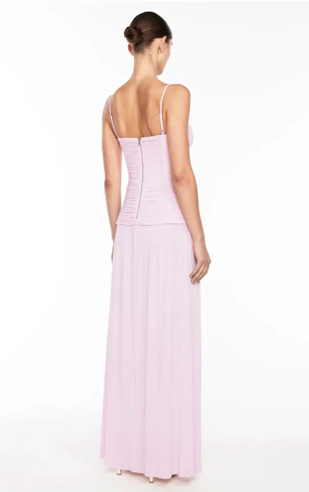 Manning Cartell - Double Time Pleat Dress in Hydrangea Size 8 for rent on The Volte - main image