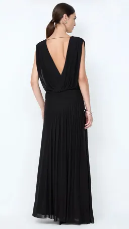 Bec & Bridge - Ashlan V NeckMaxi in Black Size 14 for rent on The Volte - image 3