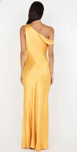 Bec & Bridge - Sol Asym Maxi Dress in Mango Sz 10 for rent on The Volte - image 3