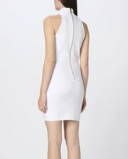 Balmain Jacquard Monogram Sleeveless Dress for rent on The Volte - image 2