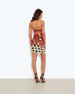 Rat & Boa AMARAE DRESS RED Size S for rent on The Volte - image 3