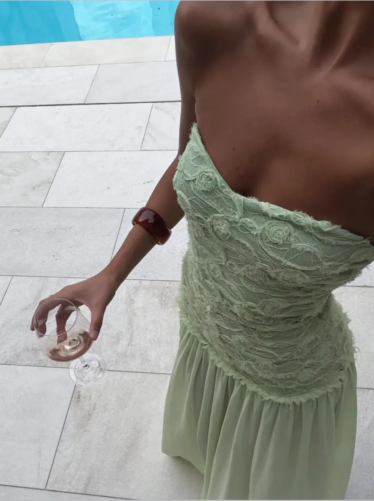 Jefre Sei Renata Maxi Dress in Size S for rent on The Volte - main image