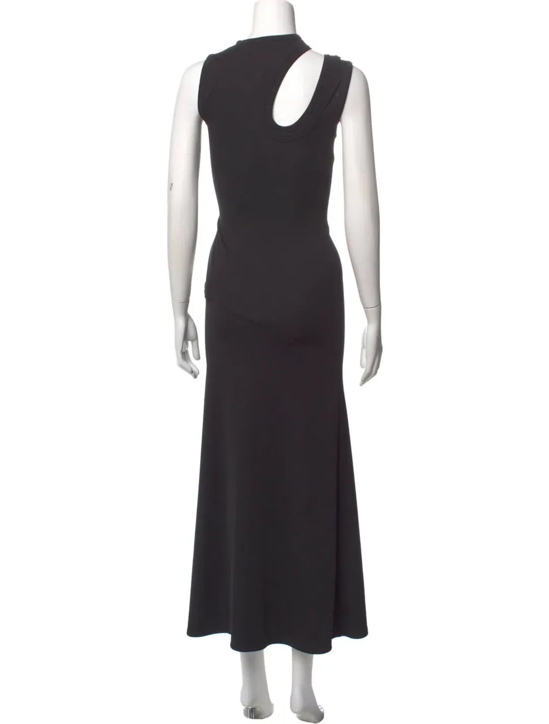Christopher Esber Cut Out Maxi dress Black size 6 XS for rent on The Volte - main image