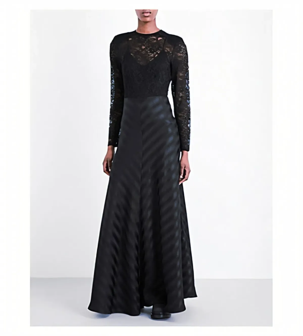 Ganni Kendall Silk and Lace Gown for rent on The Volte - main image
