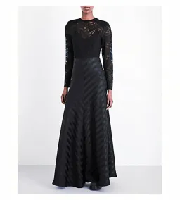 Ganni Kendall Silk and Lace Gown for rent on The Volte - image 1
