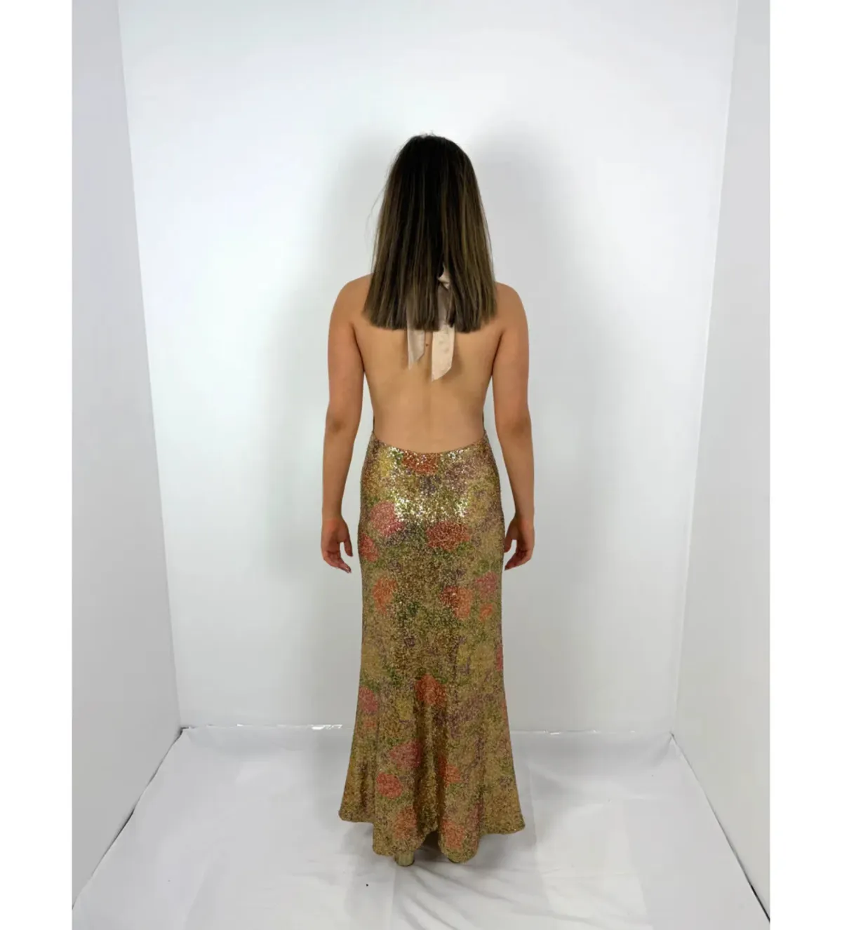 Fait Par Foutch Liana Gown in Fleur Sequin (Original Version) Size M/AU10 - Image 2