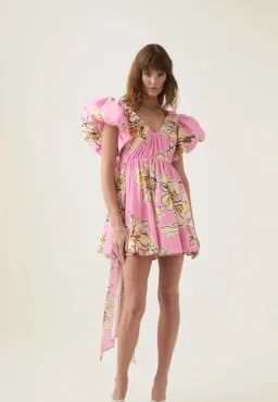 Greta Bow Back Mini Dress for rent on The Volte - image 1