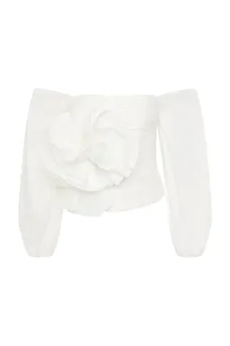 Aje - Parallels Spiral Top for rent on The Volte - image 4