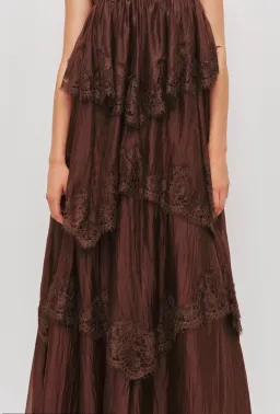 Ophelia Lace Gown for rent on The Volte - image 5