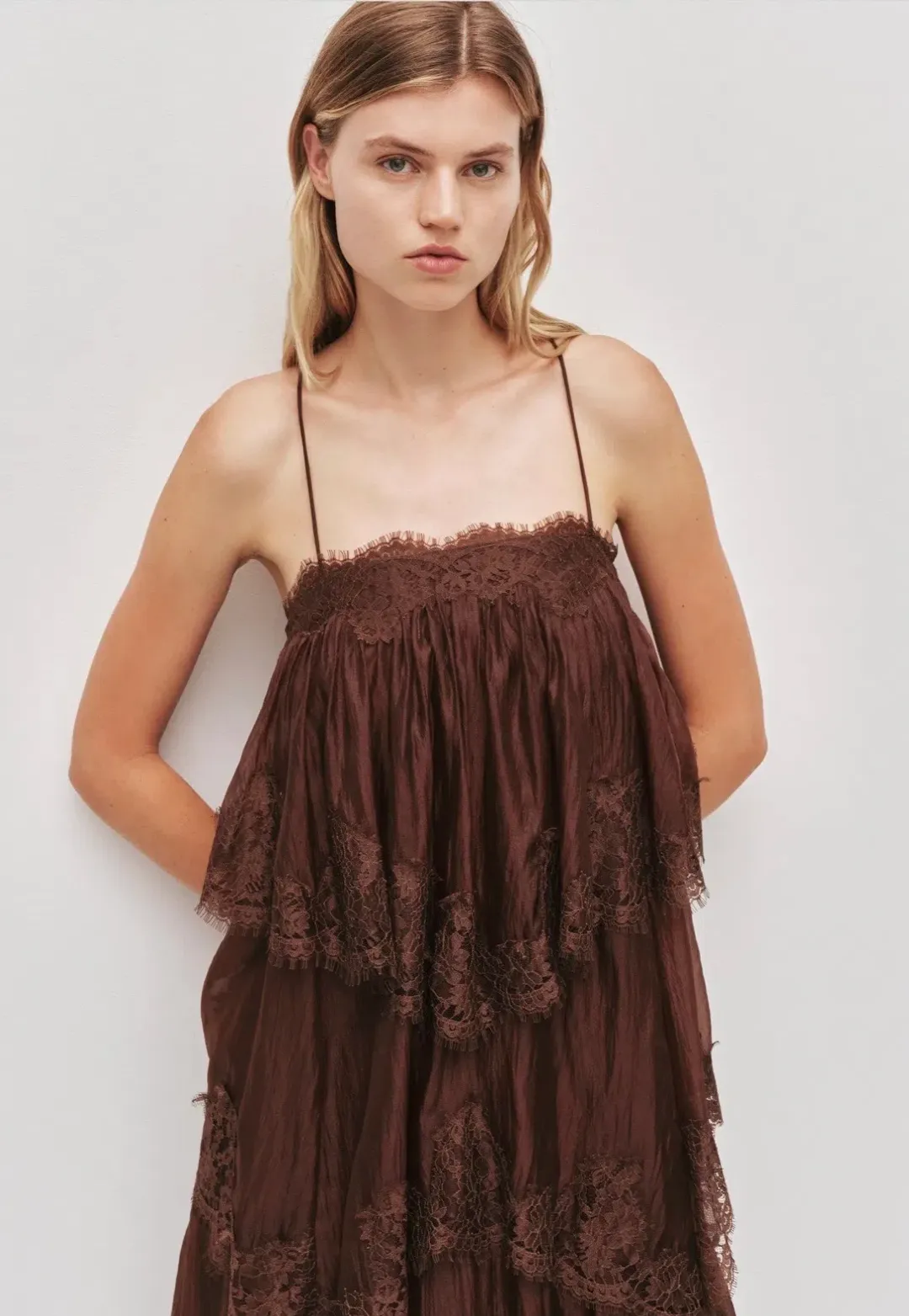 Ophelia Lace Gown for rent on The Volte - main image