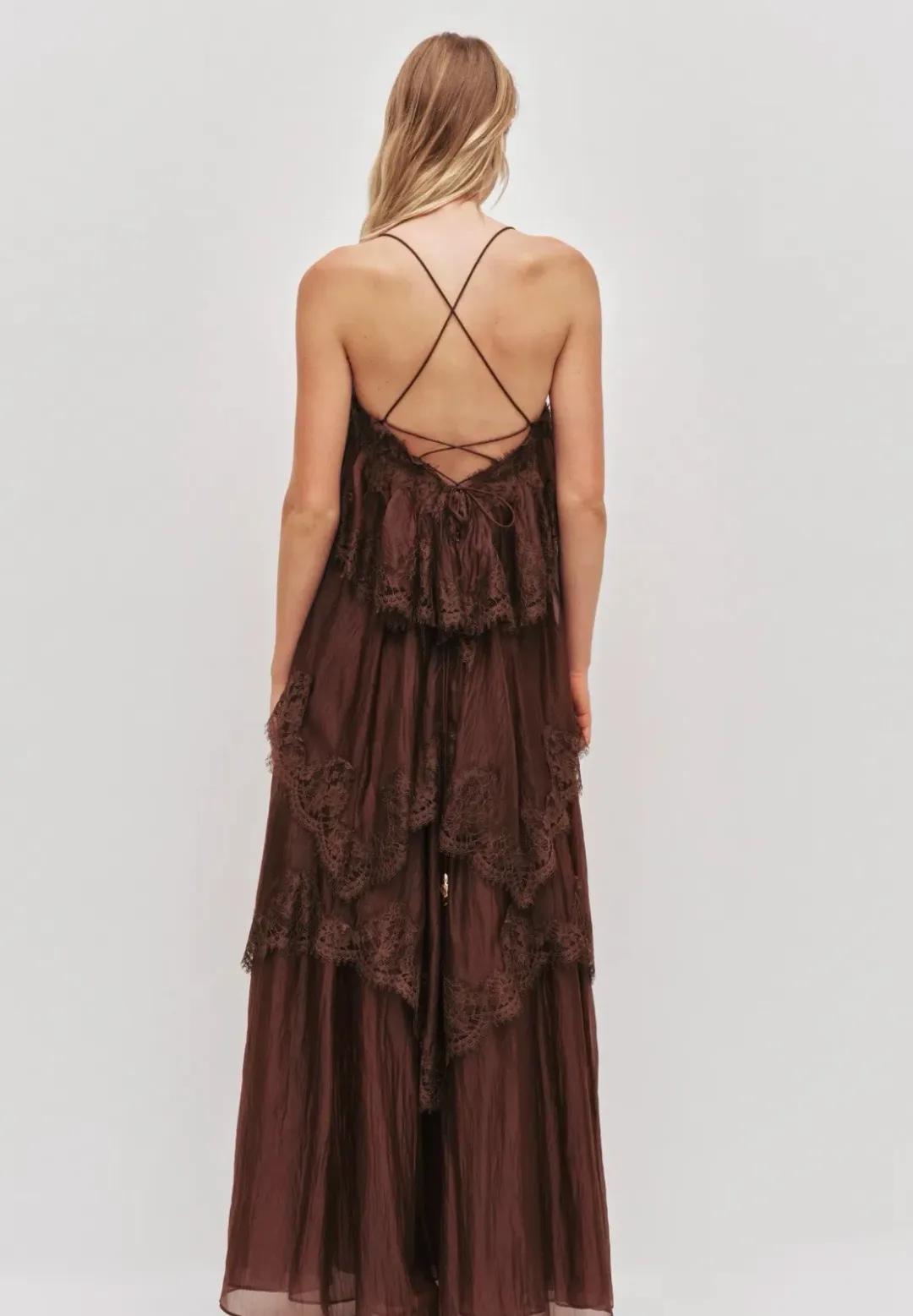 Ophelia Lace Gown for rent on The Volte - main image