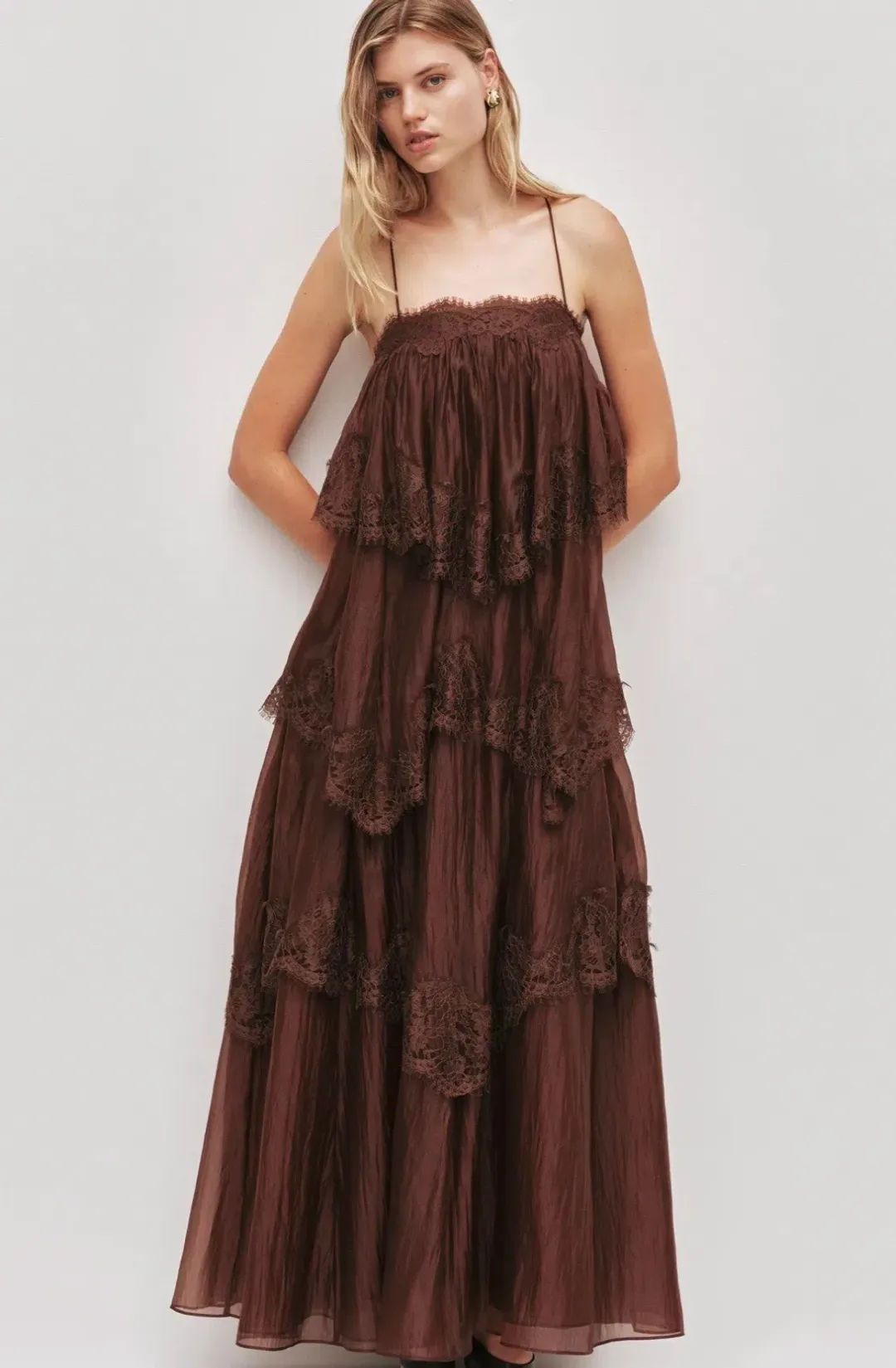 Ophelia Lace Gown for rent on The Volte - main image