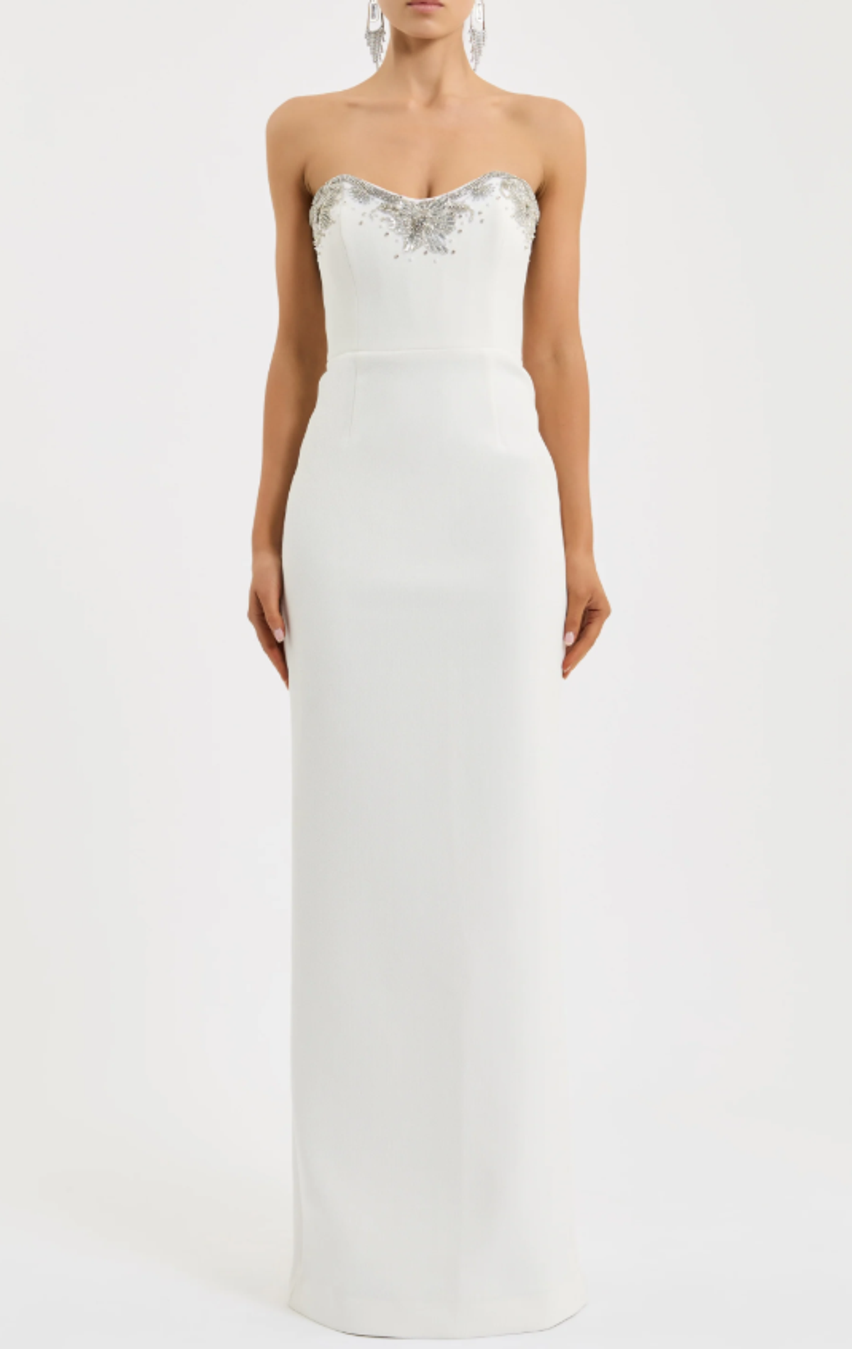 Rebecca Vallance Melva Strapless Gown Size 8 - Image 1