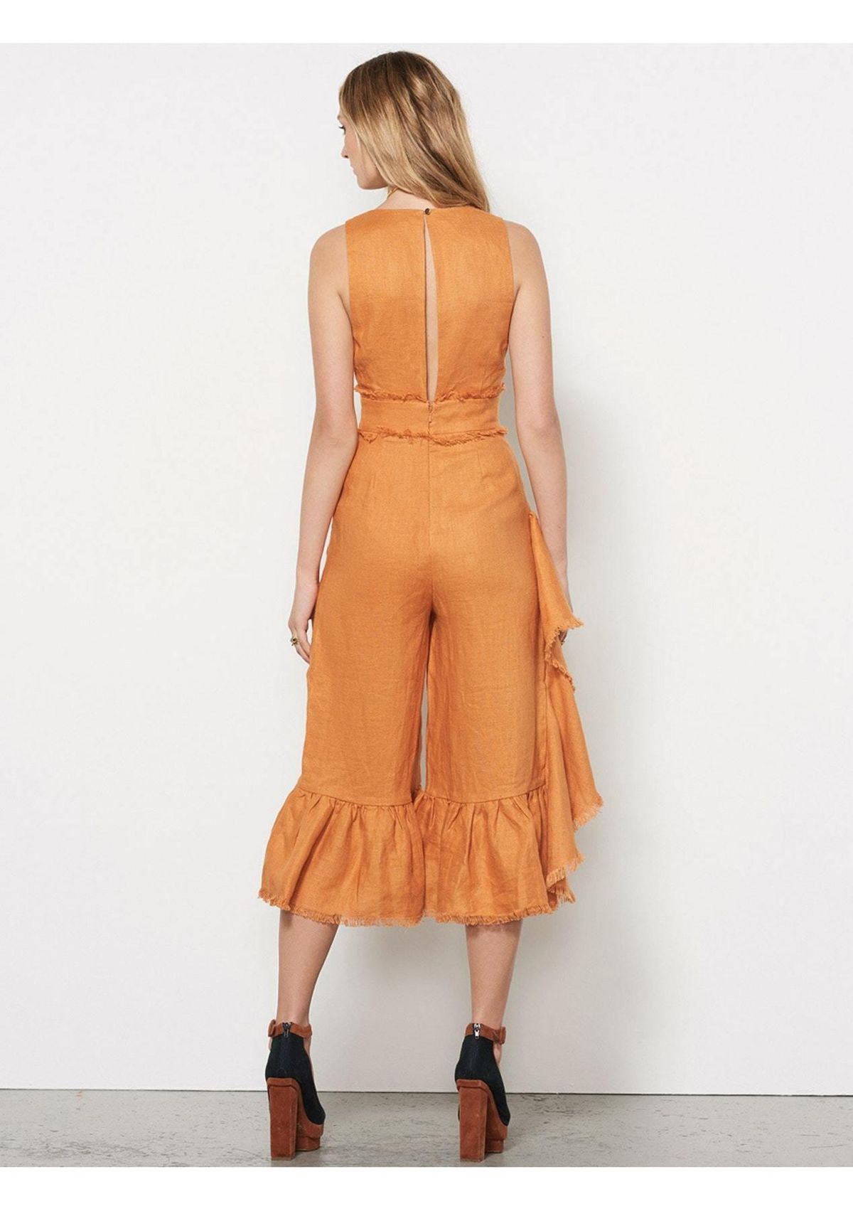 Stevie May Roosevelt Jumpsuit - Caramel - Image 2