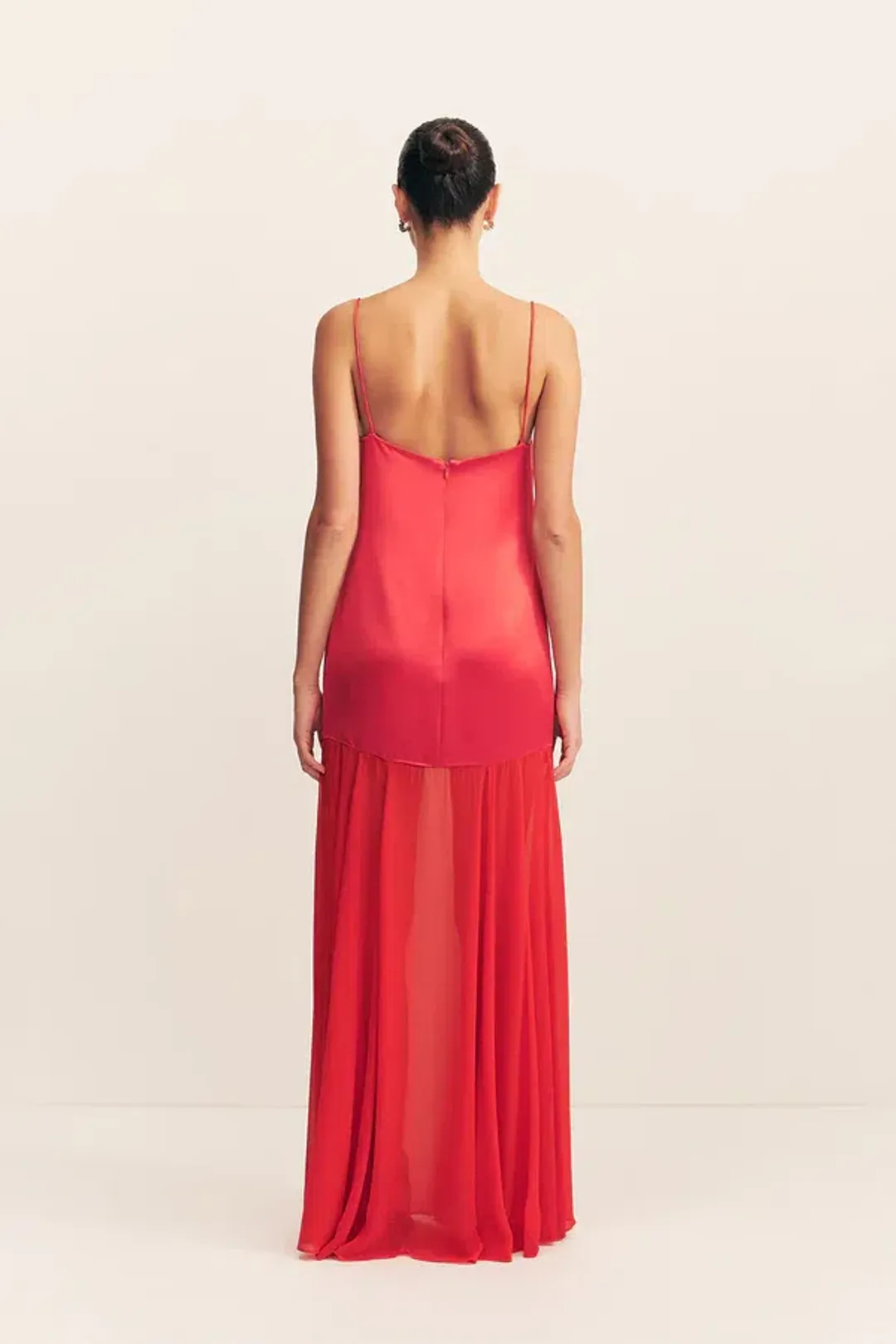 Shona Joy Moraya Maxi Dress in Chilli Size 10 for rent on The Volte - main image