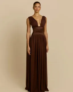 Arcina Ori Ramona Dress in Cacao Size S / AU 8 for rent on The Volte - image 4