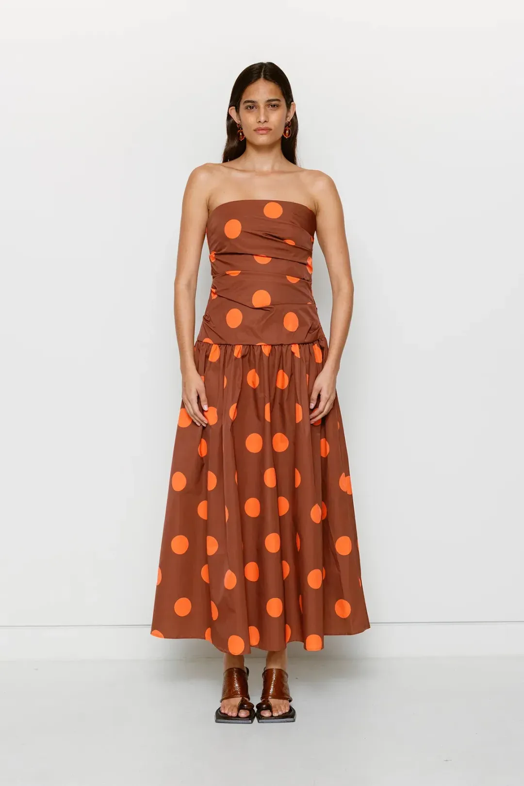 The Wolf Gang Luella Maxi / Jaffa spot / Size 16 for rent on The Volte - main image