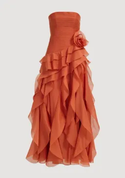 Aje Canyon Gown in Coral Clay Size 14 for rent on The Volte - image 2