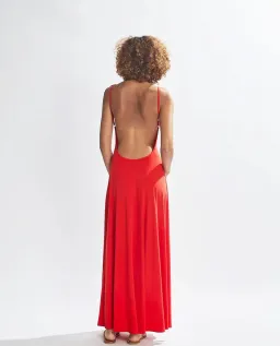 One Mile the Label Sammy Maxi Dress Red Size AU 8 for rent on The Volte - image 2