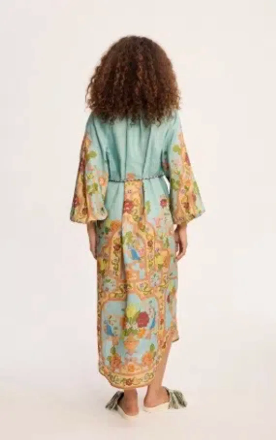 ALÉMAIS MELLA SHIRTDRESS SIZE 12 Linen with pockets for rent on The Volte - main image