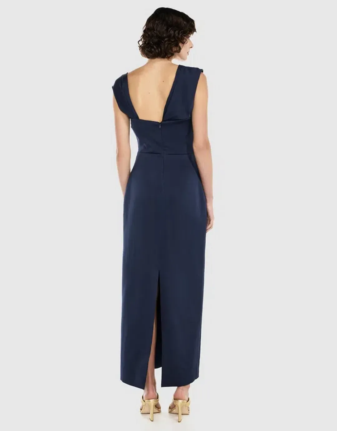 Sculpted Drape Dress by Manning Cartell Size 8 for rent on The Volte - main image