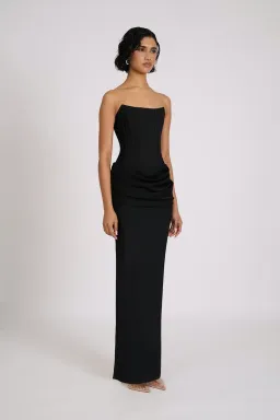 Eliya The label Hilda Gown size 12 / L Black for rent on The Volte - image 3