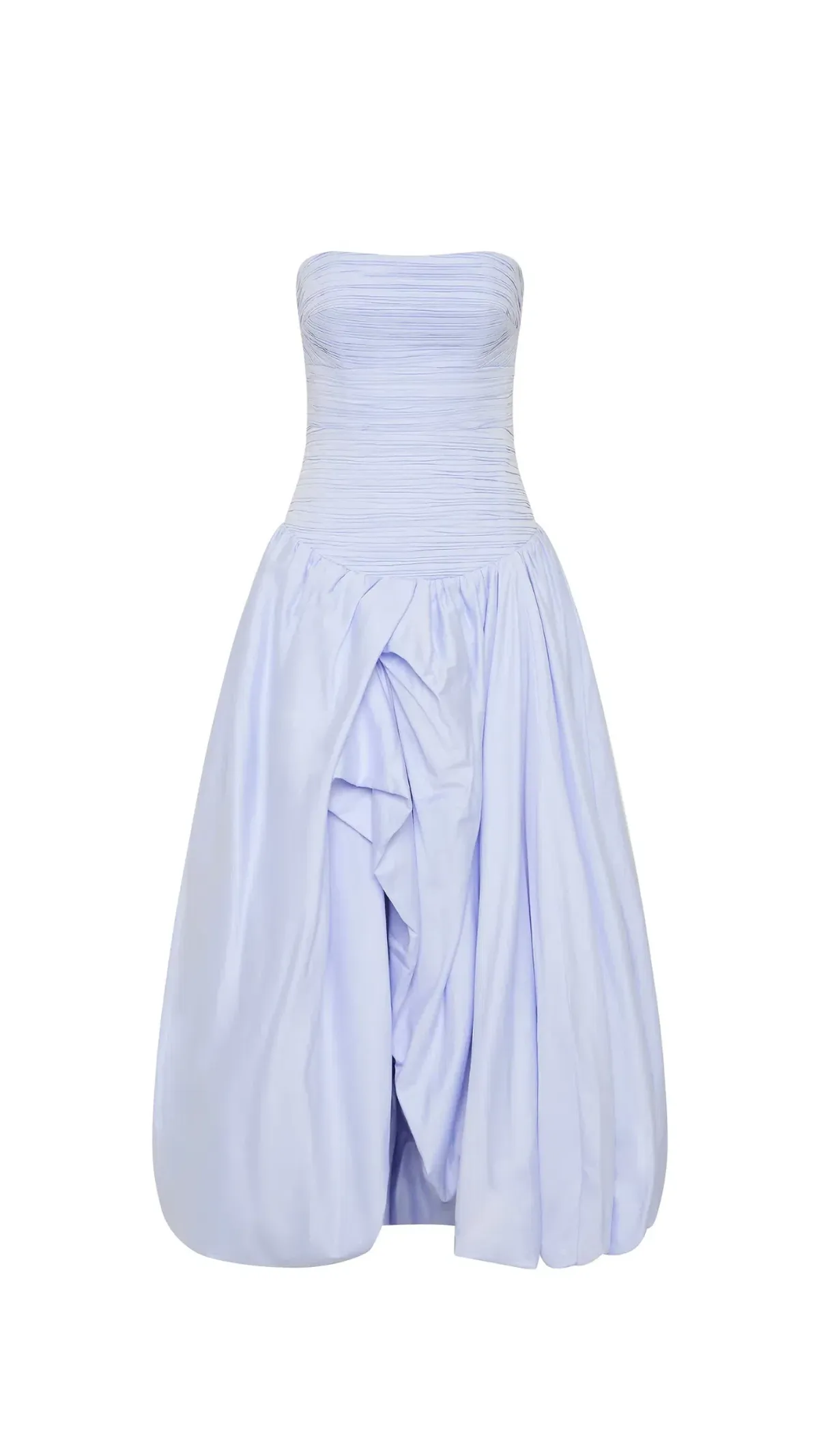 AJE Violette Bubble Hem Maxi Dress in Pearl Blue Size 6 - Image 5