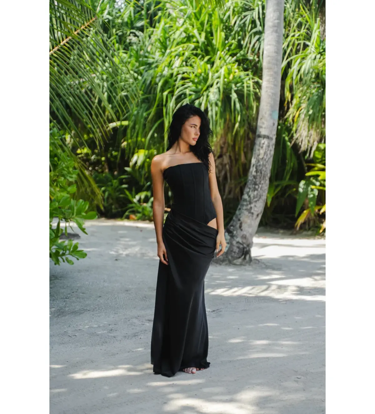 Hntr The Label Huxley Gown in Black Size XS/AU6 - Image 1