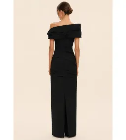 Rachel Gilbert Monique Maxi Dress Gown in Black Size 4 /AU 14 for rent on The Volte - image 2
