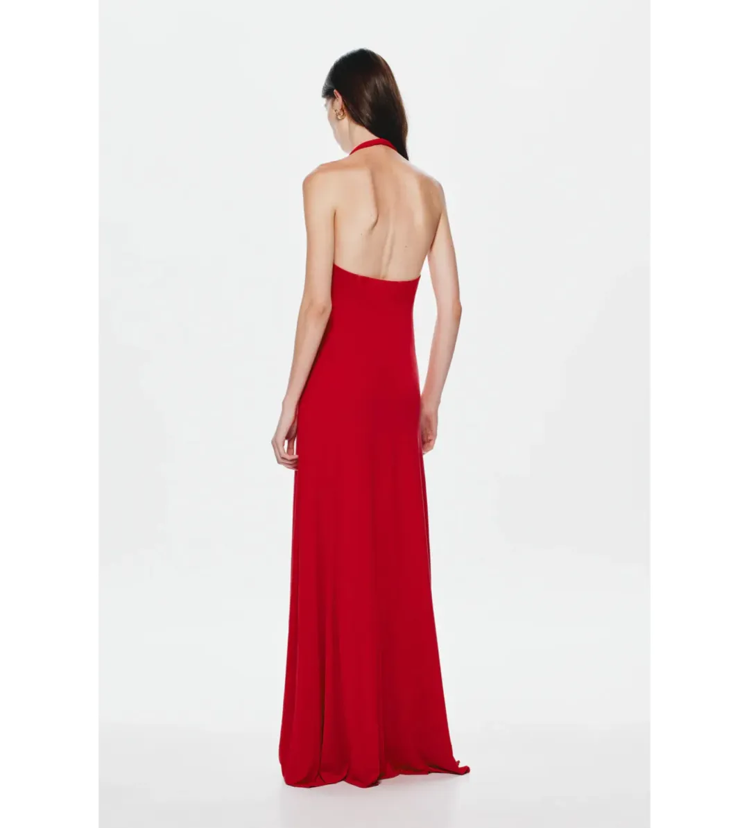 Misha Jennifer Cupro Maxi Dress in Red Size S/AU8 for rent on The Volte - main image