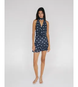 Cielle Lunares Mini Dress in Polka Dot Size XS/AU6 for rent on The Volte - image 1