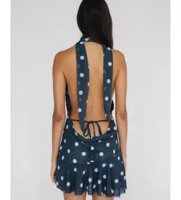 Cielle Lunares Mini Dress in Polka Dot Size XS/AU6 for rent on The Volte - image 3