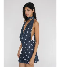 Cielle Lunares Mini Dress in Polka Dot Size M/AU10 for rent on The Volte - image 2
