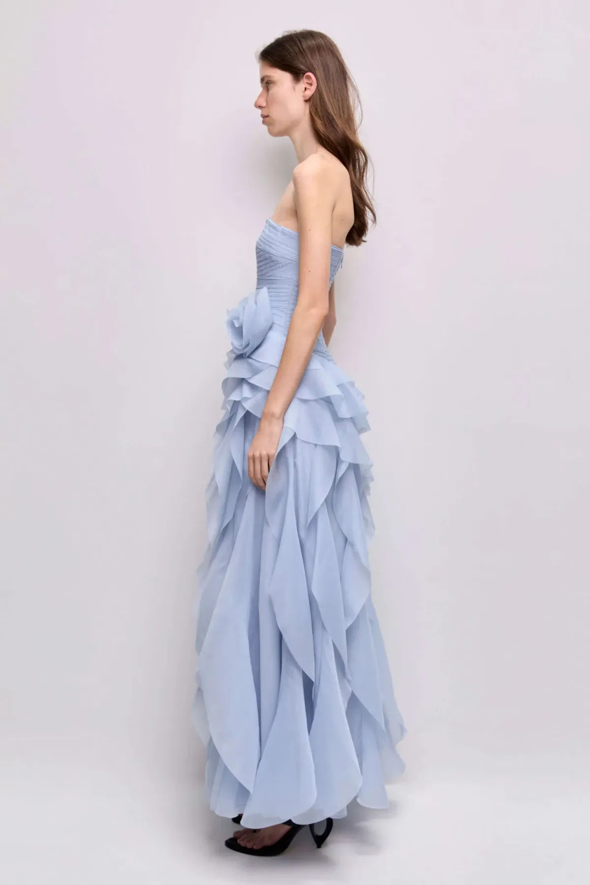 AJE CANYON GOWN IN BLUE SIZE 8 - Image 4