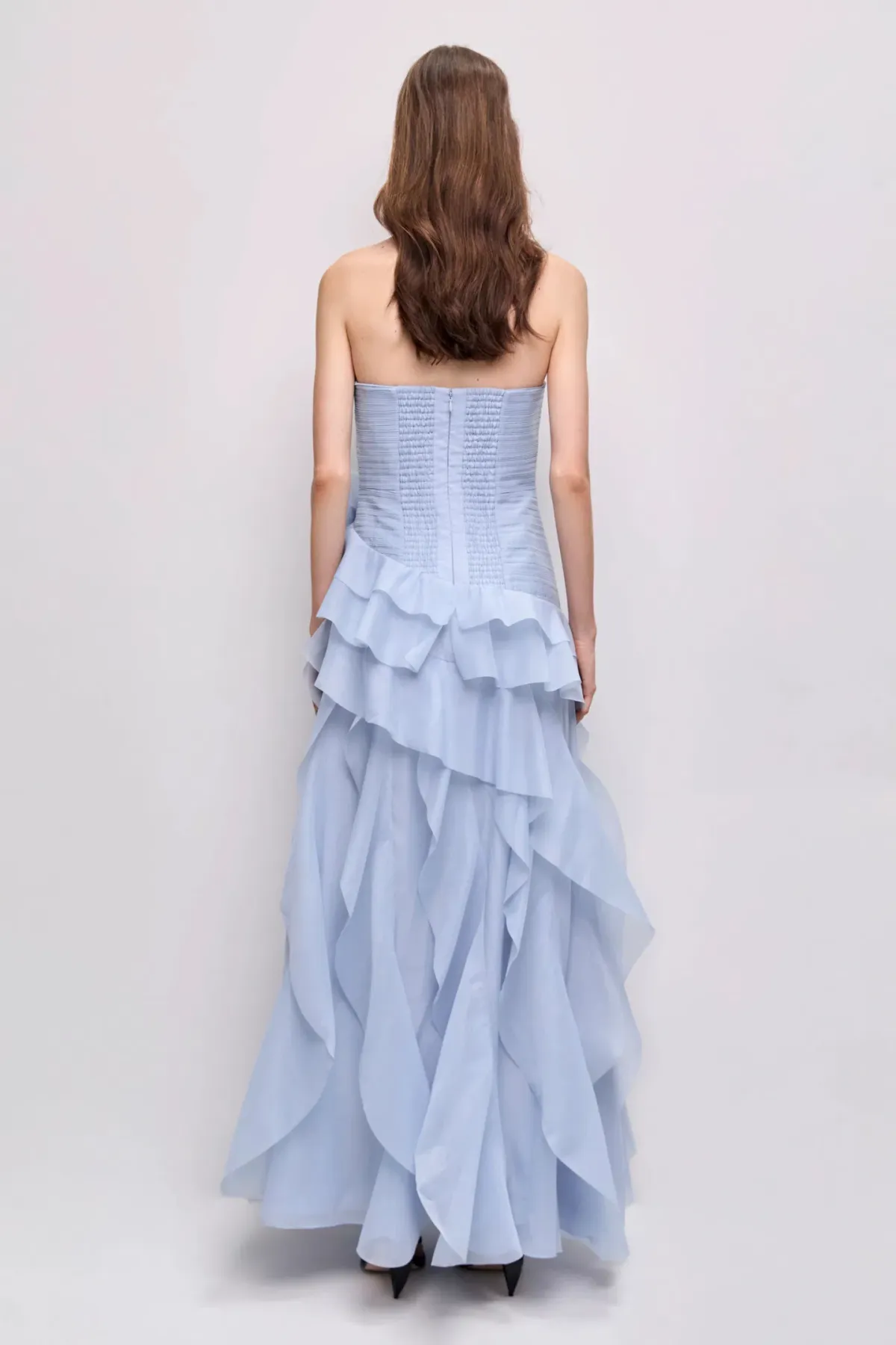 AJE CANYON GOWN IN BLUE SIZE 8 - Image 3