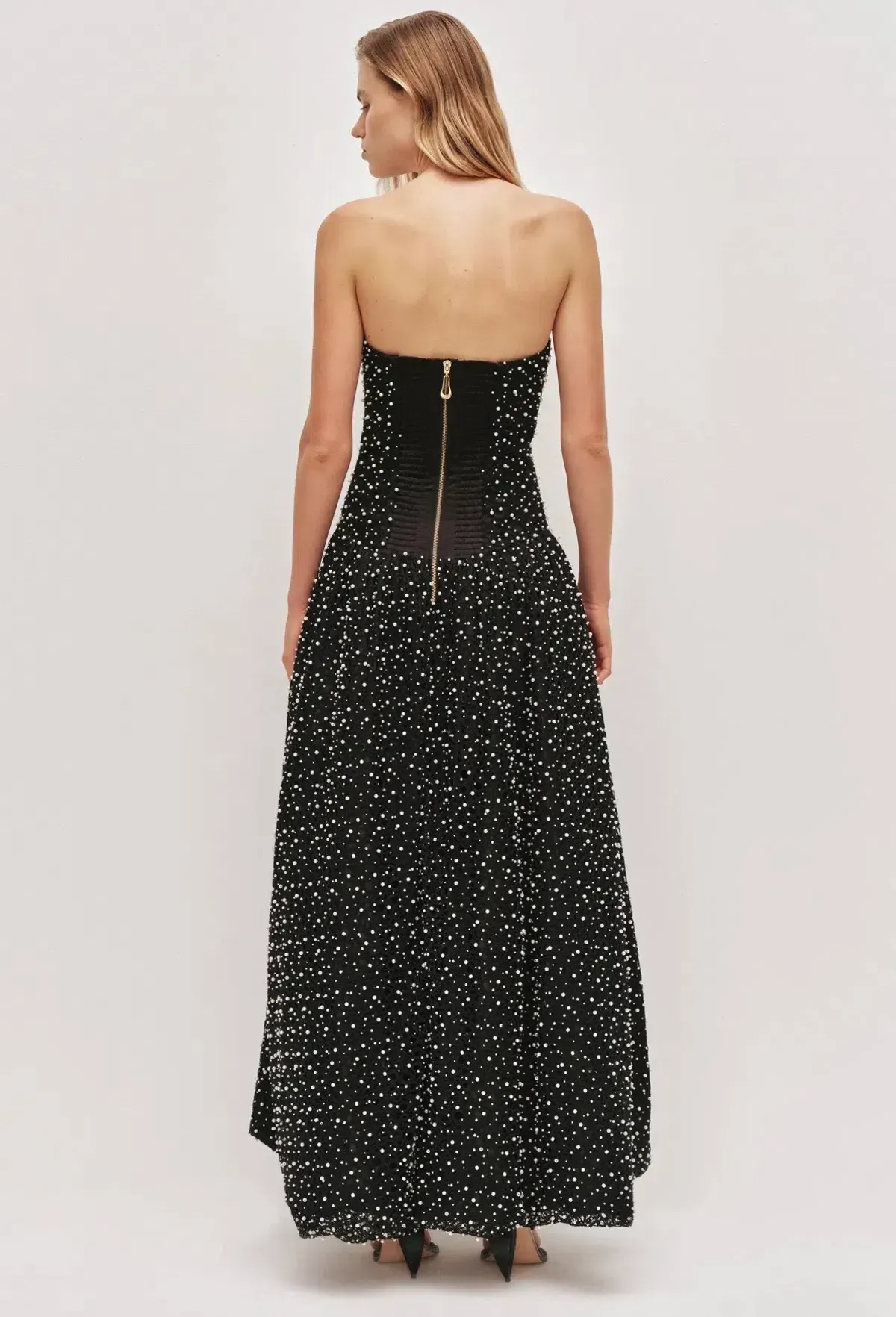 AJE Regina Pearl Gown Size 4 - Image 4