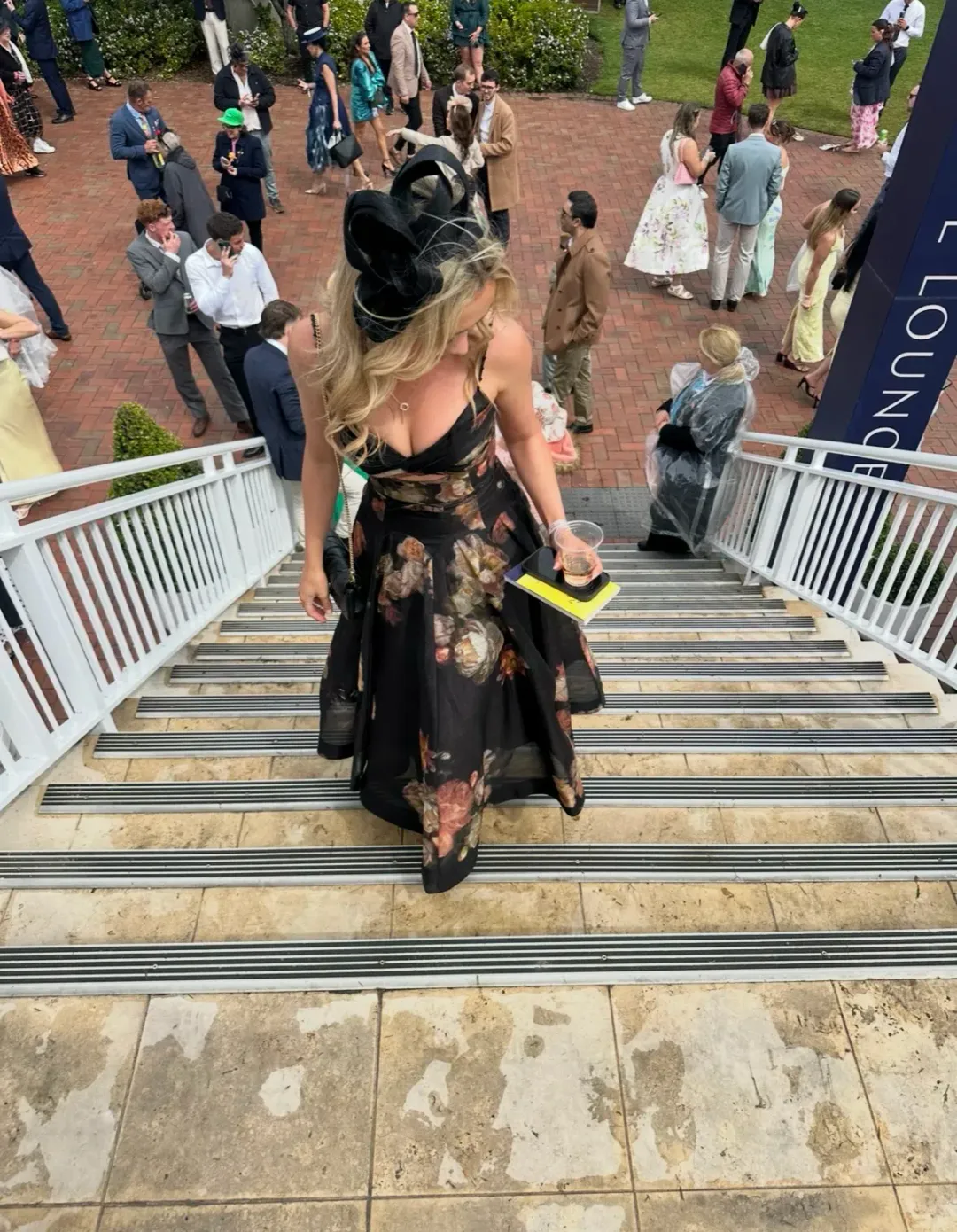 Zimmerman Hypnotic Twist MIDI Russet Floral size 8 for rent on The Volte - main image