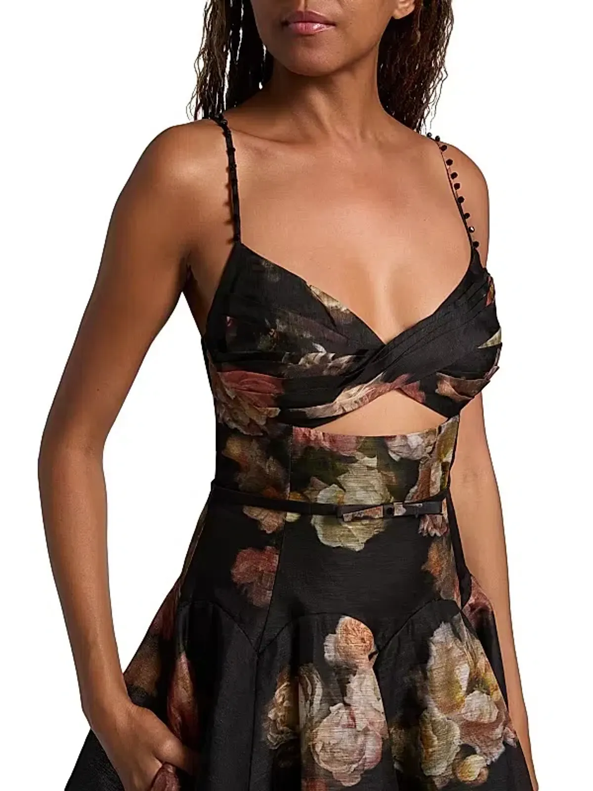 Zimmerman Hypnotic Twist MIDI Russet Floral size 8 - Image 4