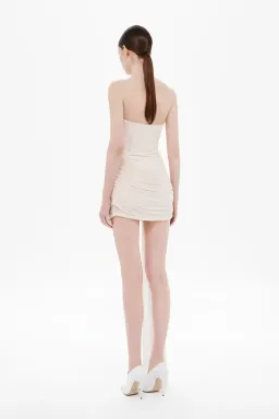 Misha - THE EMBER WRAPPED MINI DRESS for rent on The Volte - image 3