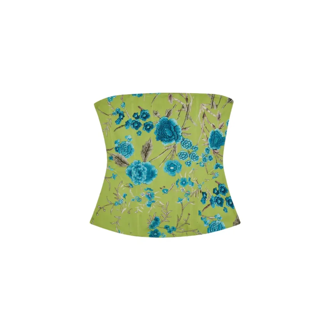 Miaou Libra Corset & Ty Skirt Verdant Piano Shawl for rent on The Volte - main image