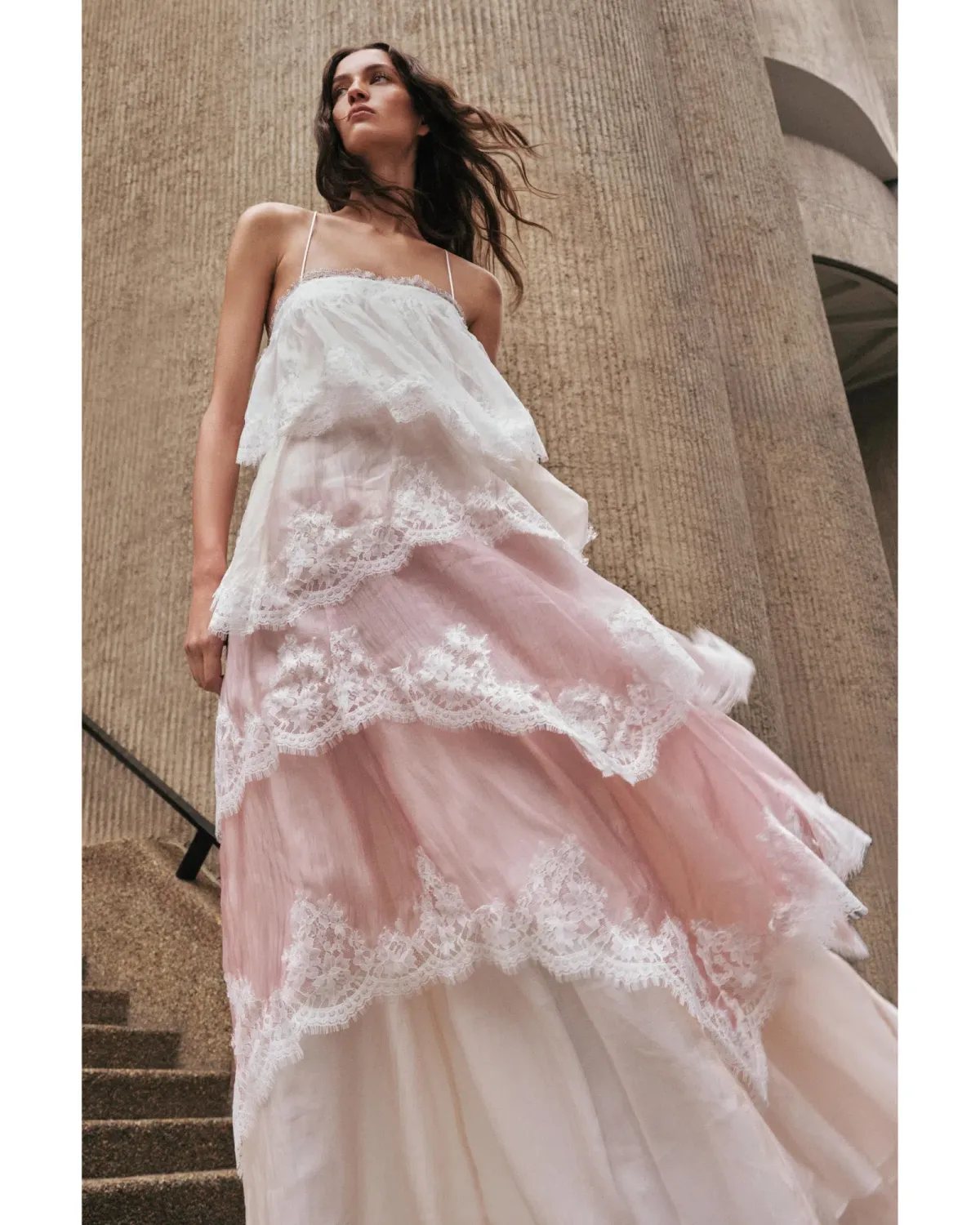 Aje Ophelia Lace Gown Multi Size 14 - Image 5