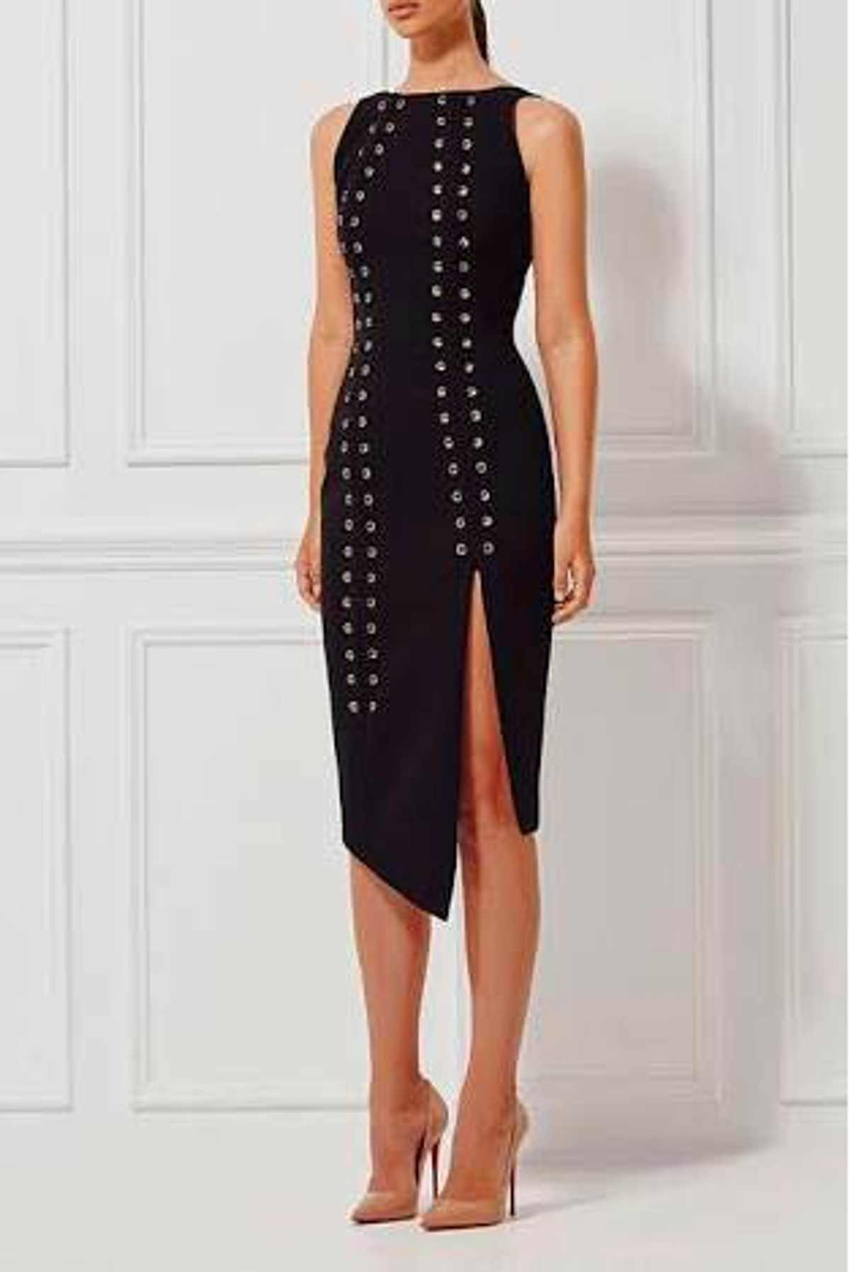 MISHA Ana Dress Black Size 10/M - Image 1