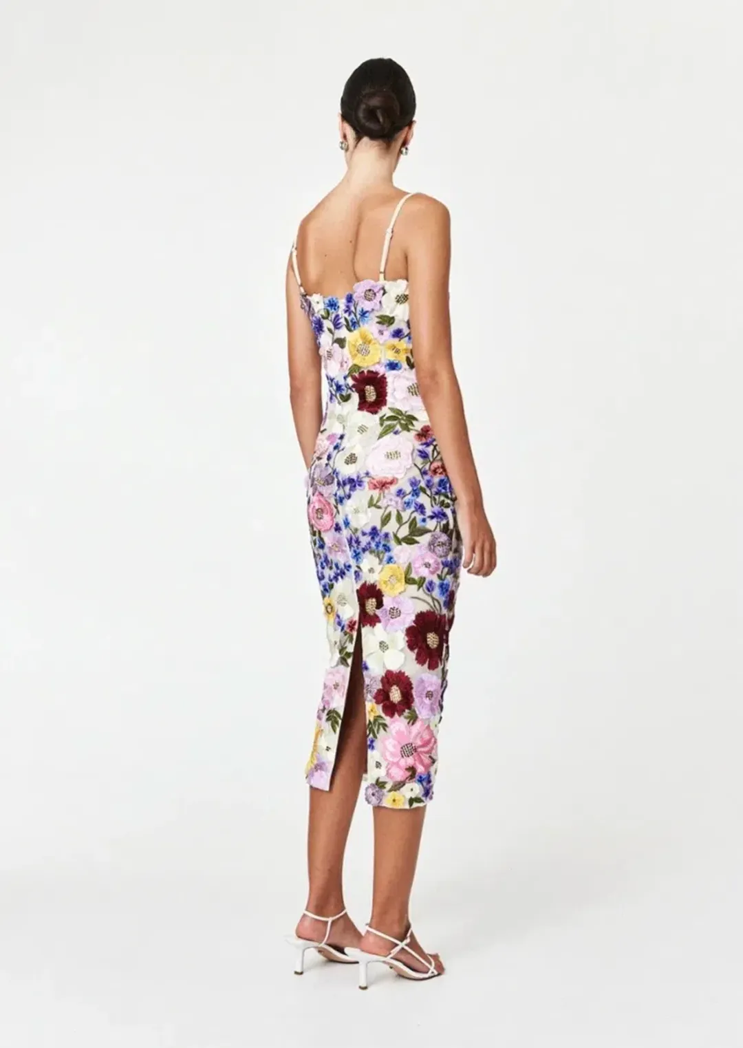 Rachel Gilbert Nya Dress Floral 3/AU12 for rent on The Volte - main image